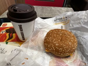Burger King Breakfast in Japan